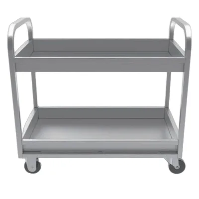 Double-Layer Bowl Collection Cart
